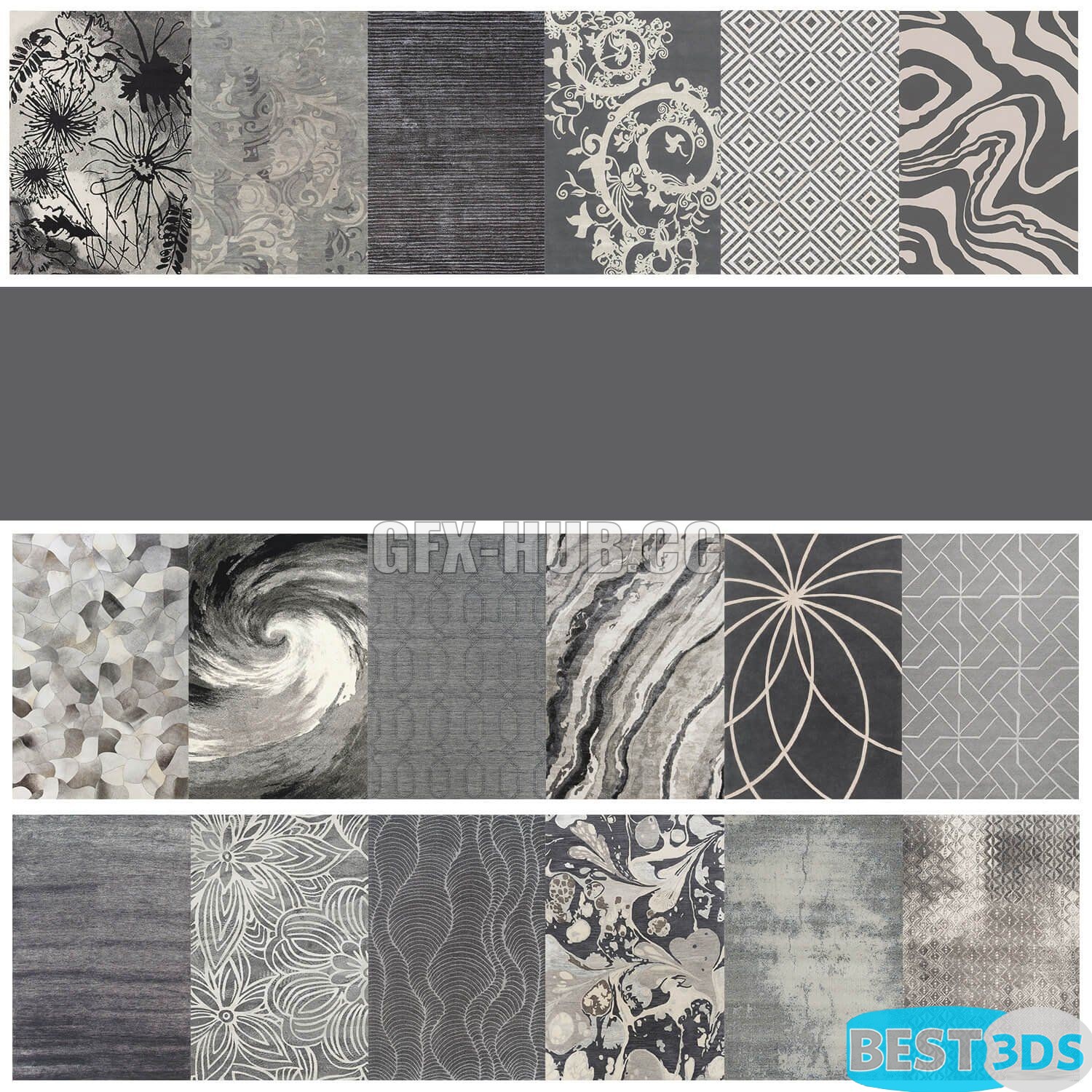 Pack model 3D- Tapis – Image 2