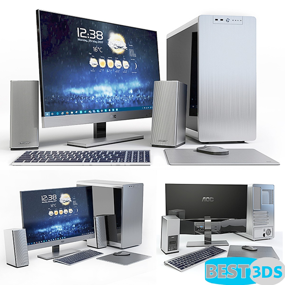 Pack model 3D- Technologie