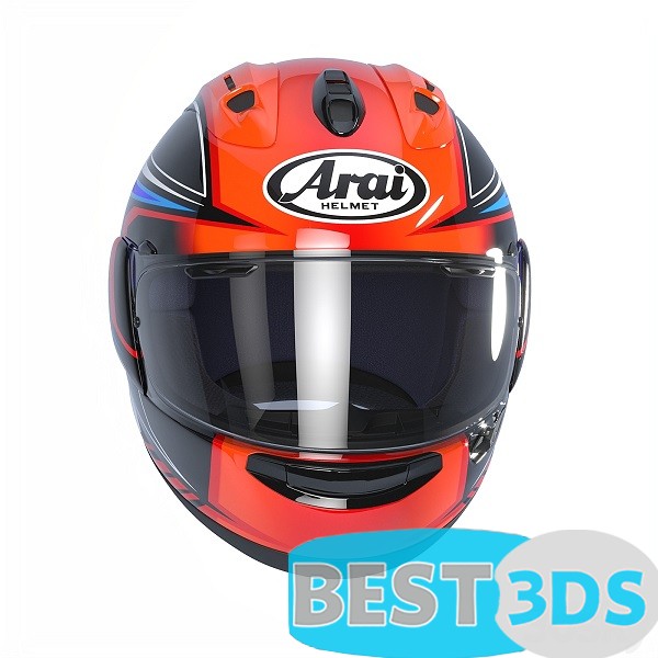 ARAI RX 7V Helmet 3D Model