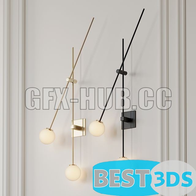 Applique murale – ATELIER DE TROUPE Tempo Wall Sconce