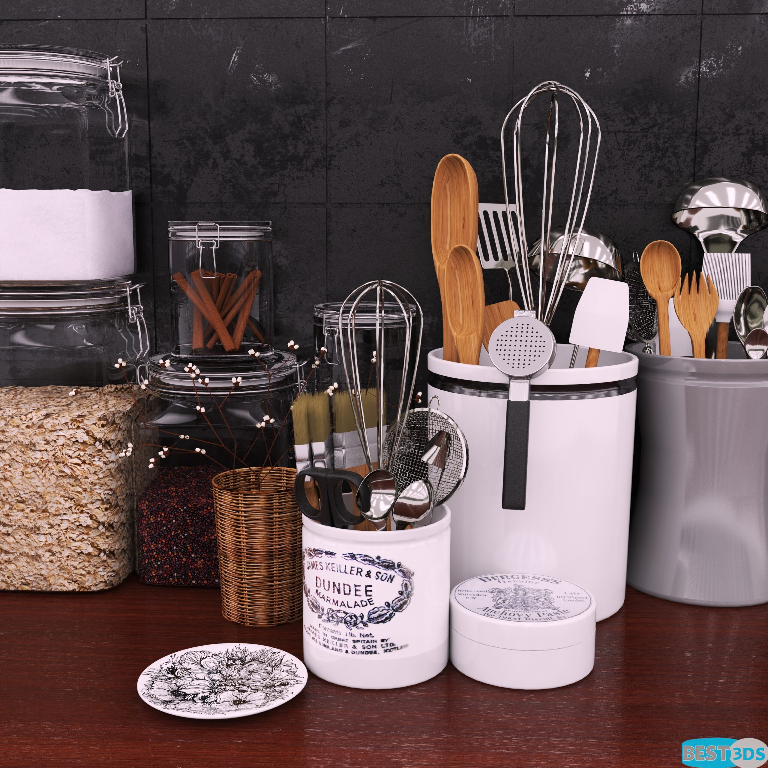 Pack model 3D- Accessoires de Cuisine – Image 5