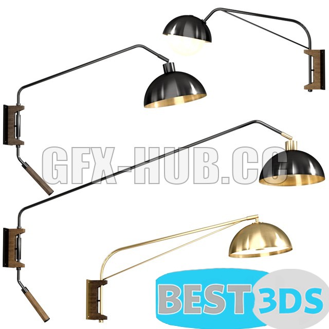 Applique murale – Allied Maker Wall Lamp Set