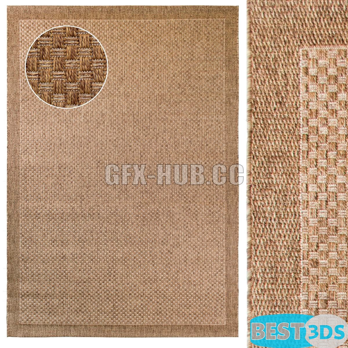 Tapis d'intérieur/extérieur Alton Brown