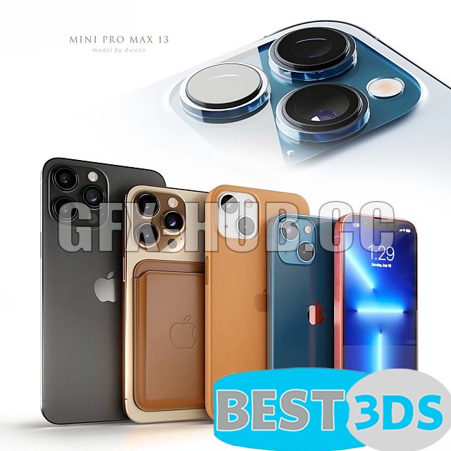 Modèle 3D de Apple iPhone 13 0