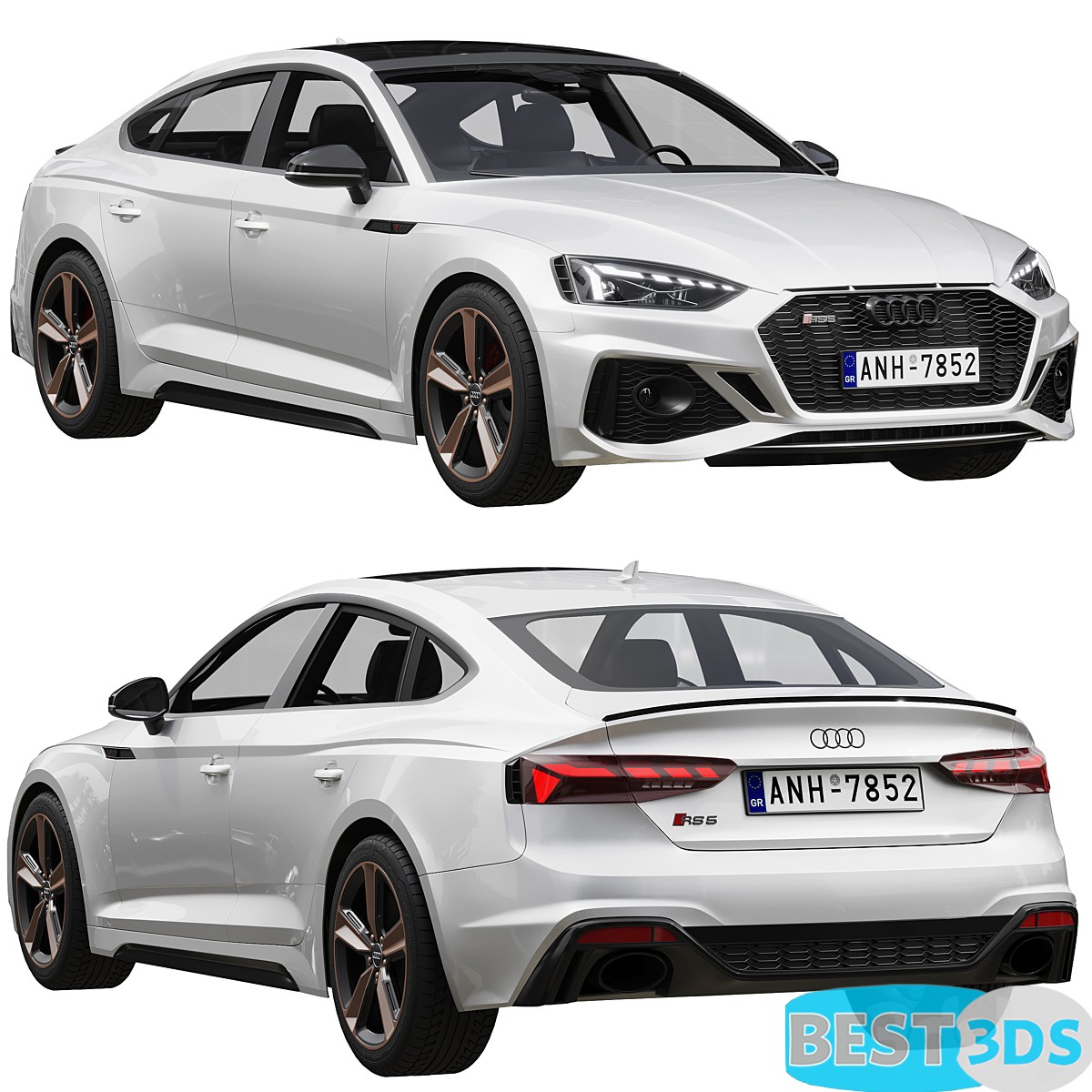 Audi RS5 Sportback 3D Model
