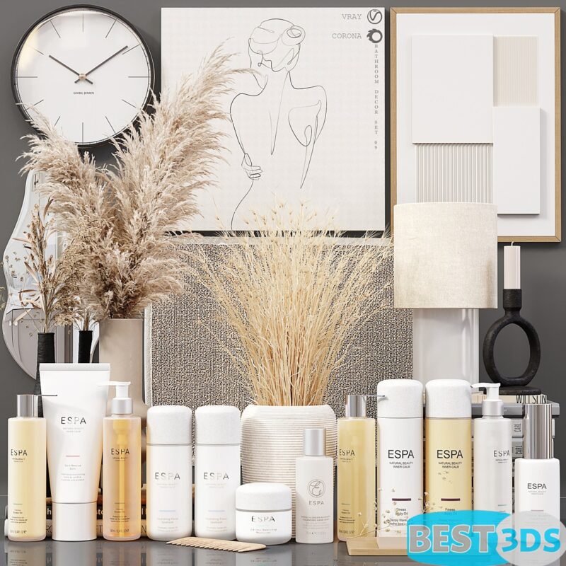 Décor salle de bain – Set 09