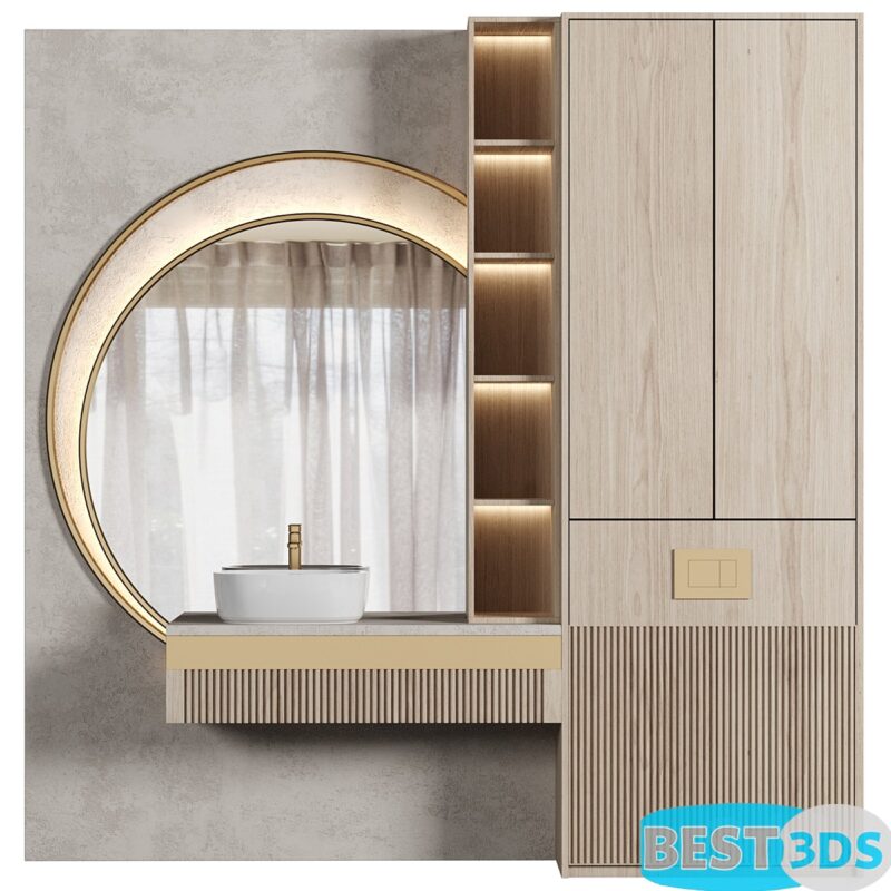 Mobilier de salle de bain 075