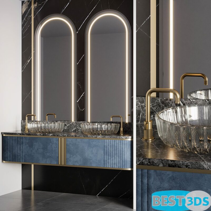 Mobilier de salle de bain 11