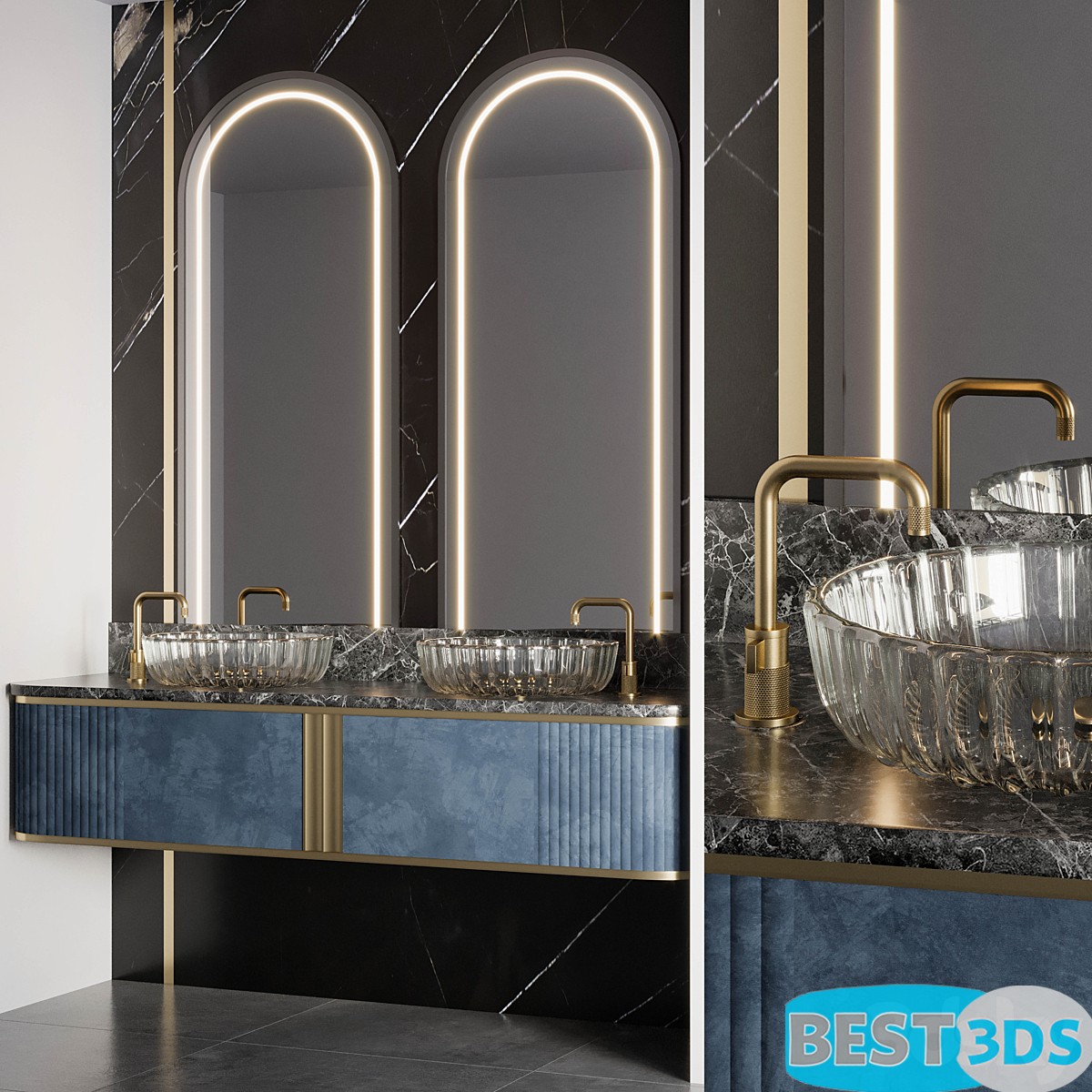 Mobilier de salle de bain 11