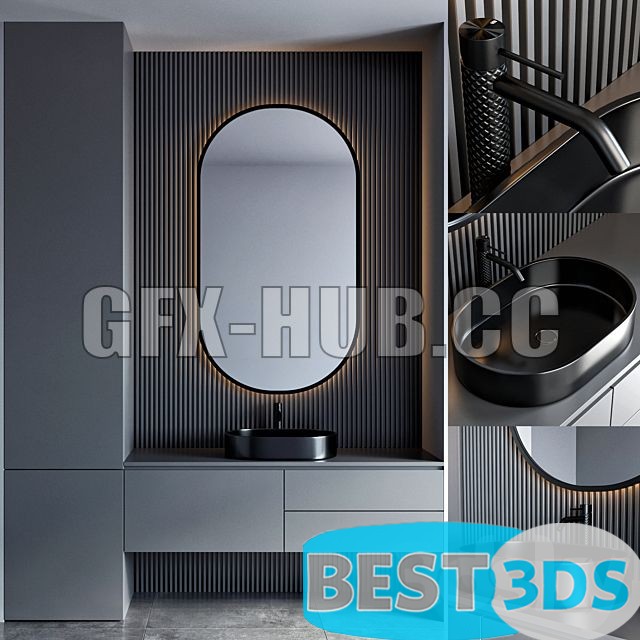 Mobilier de salle de bain 54