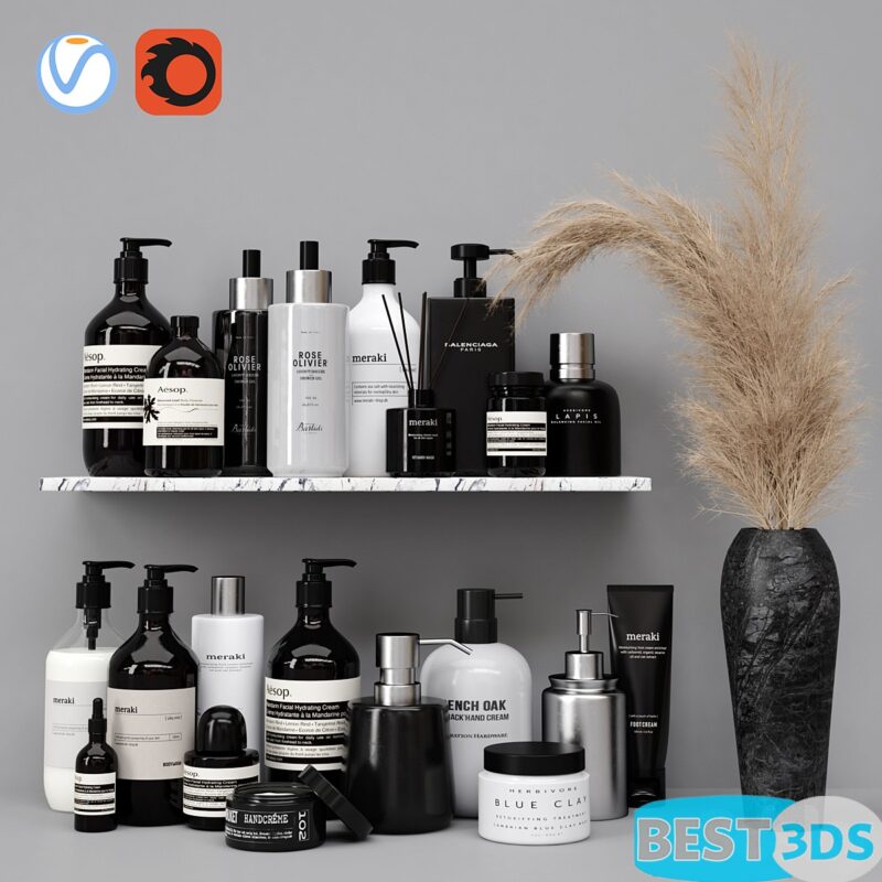 Set d’accessoires de salle de bain-14