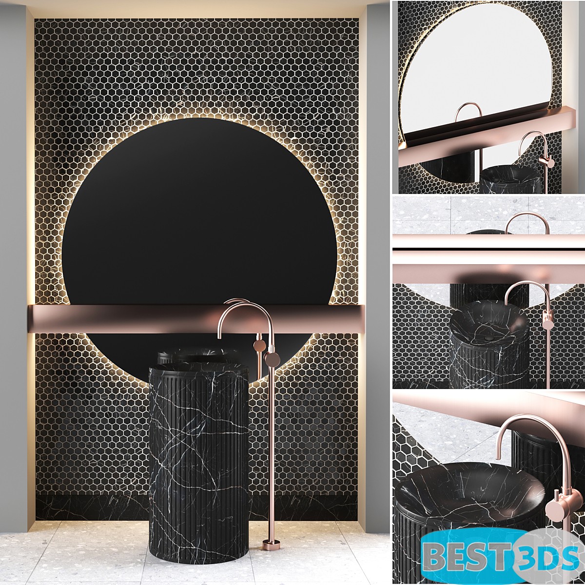 Mobilier de salle de bain 03