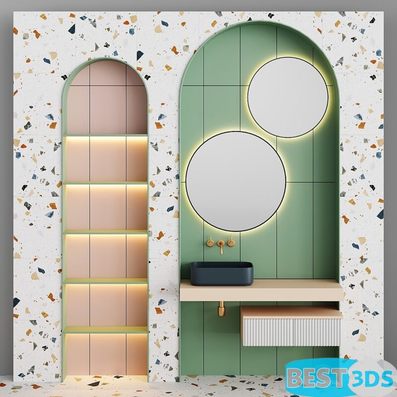 Ensemble de salle de bain B516