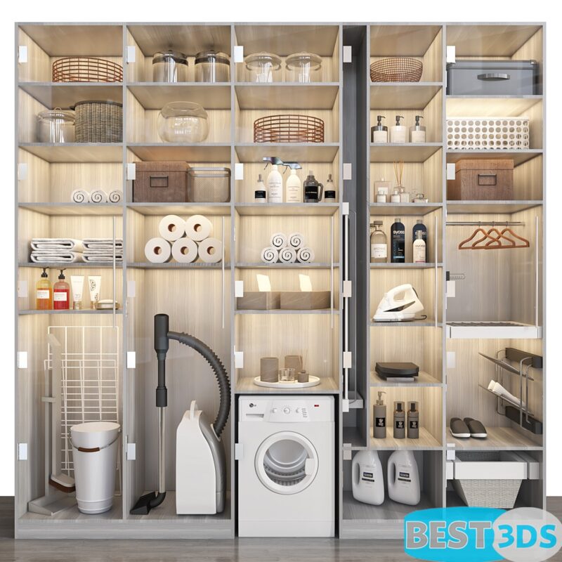 Ensemble buanderie – Bathroomset 107