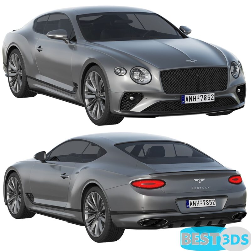 Bentley Continental GT Speed 3D Model