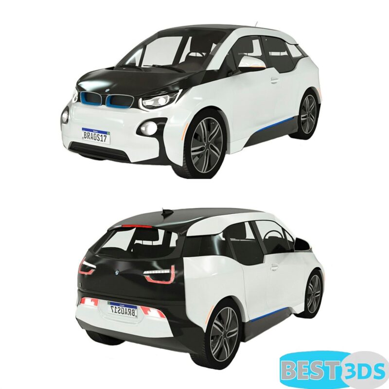 BMW i3 3D Model