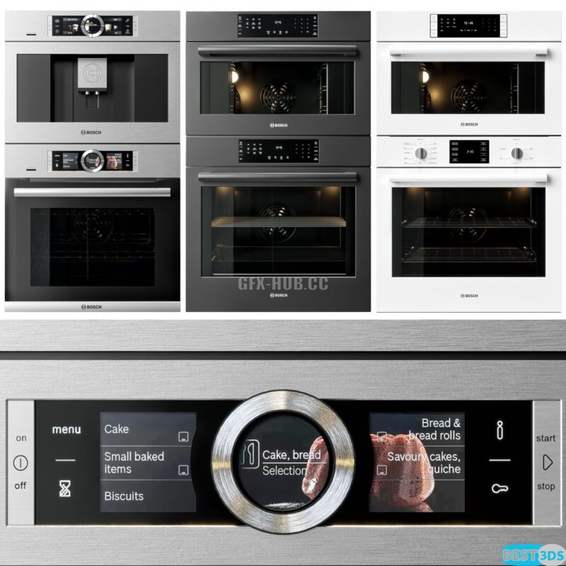 Bosch Double Oven & Coffeemaker Collection 0