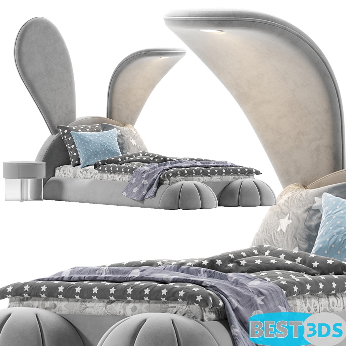 Pack model 3D- Chambre D'enfant