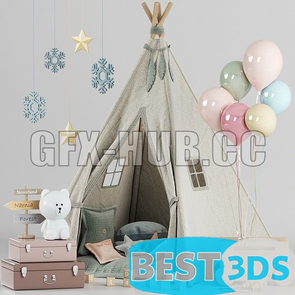 Décor chambre enfant 110