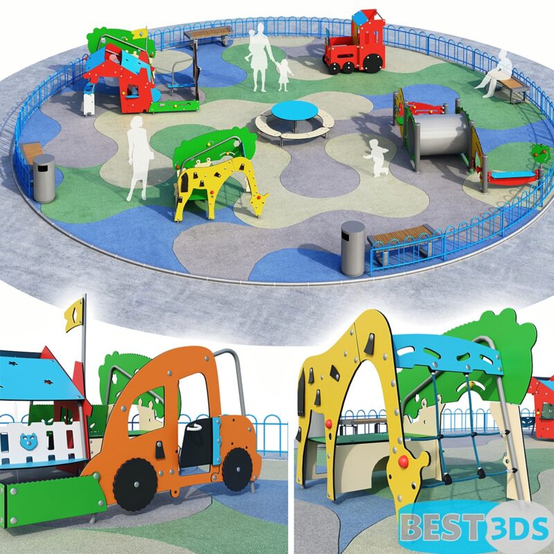 Aire de jeux Kompan