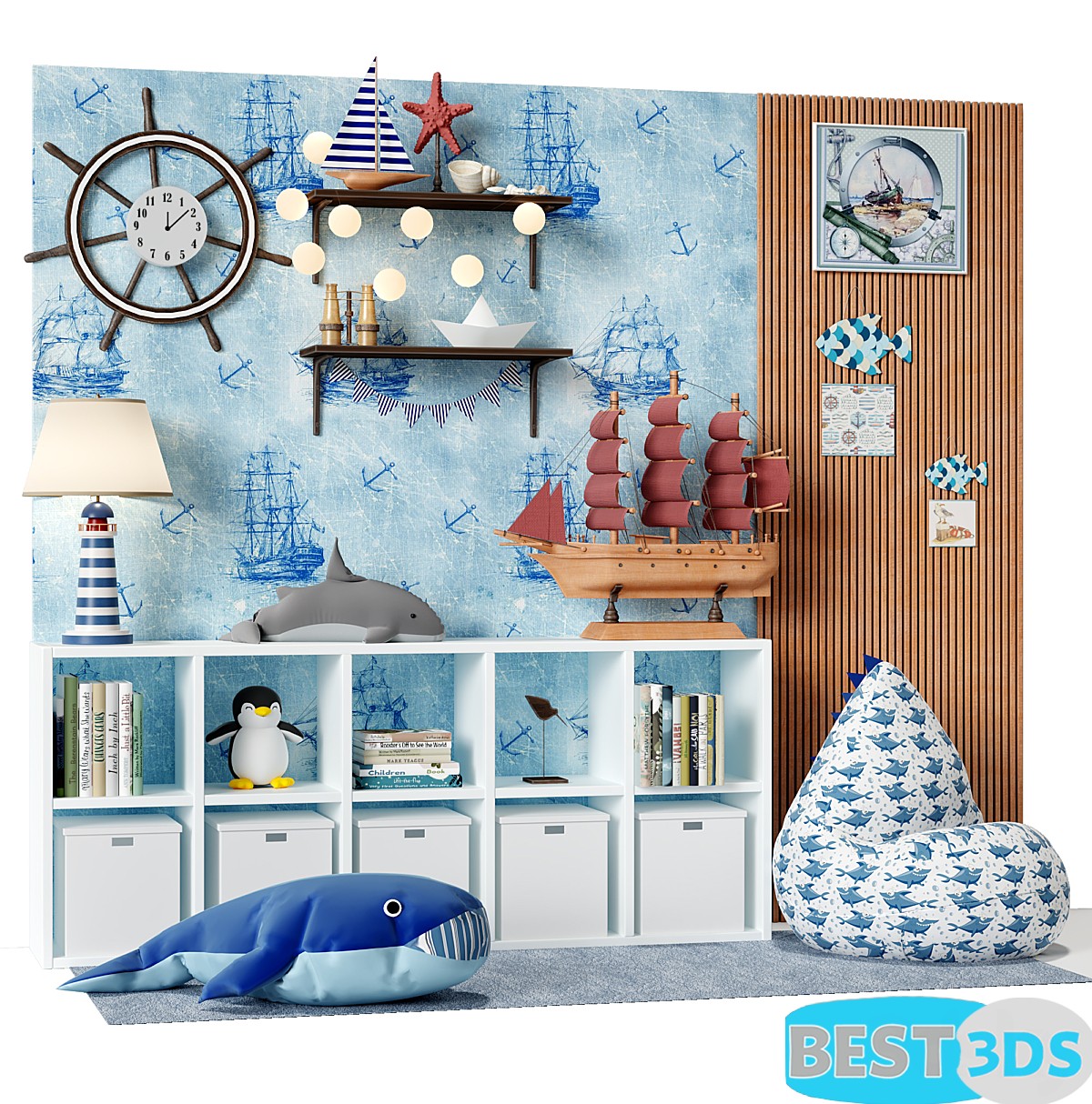 Pack model 3D- Equipement D'enfant – Image 94