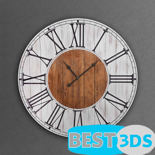Modèle 3D de Clock