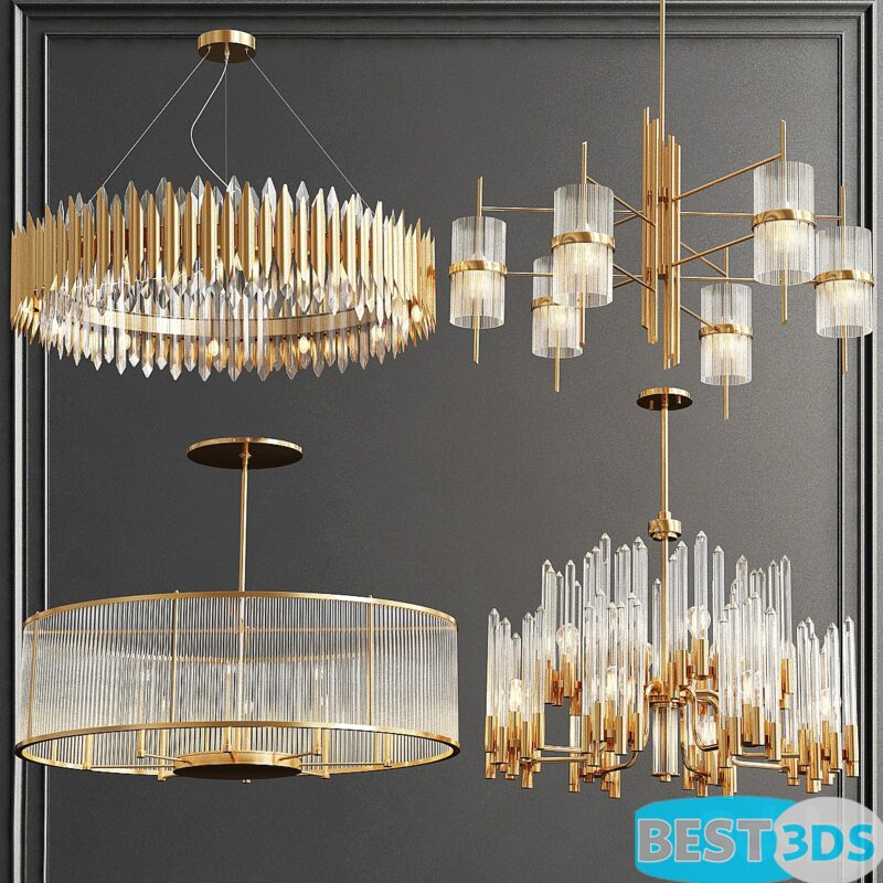 Collection de chandeliers modernes