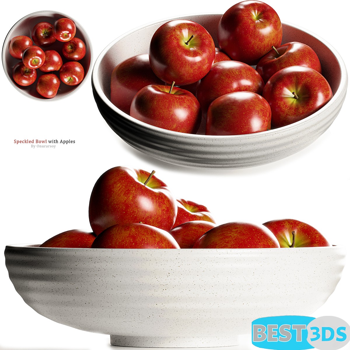 Bol de pommes Holden Crate & Barrel