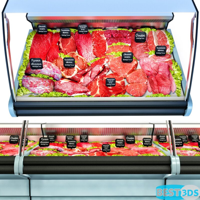 Vitrine réfrigérée viande Criocabin