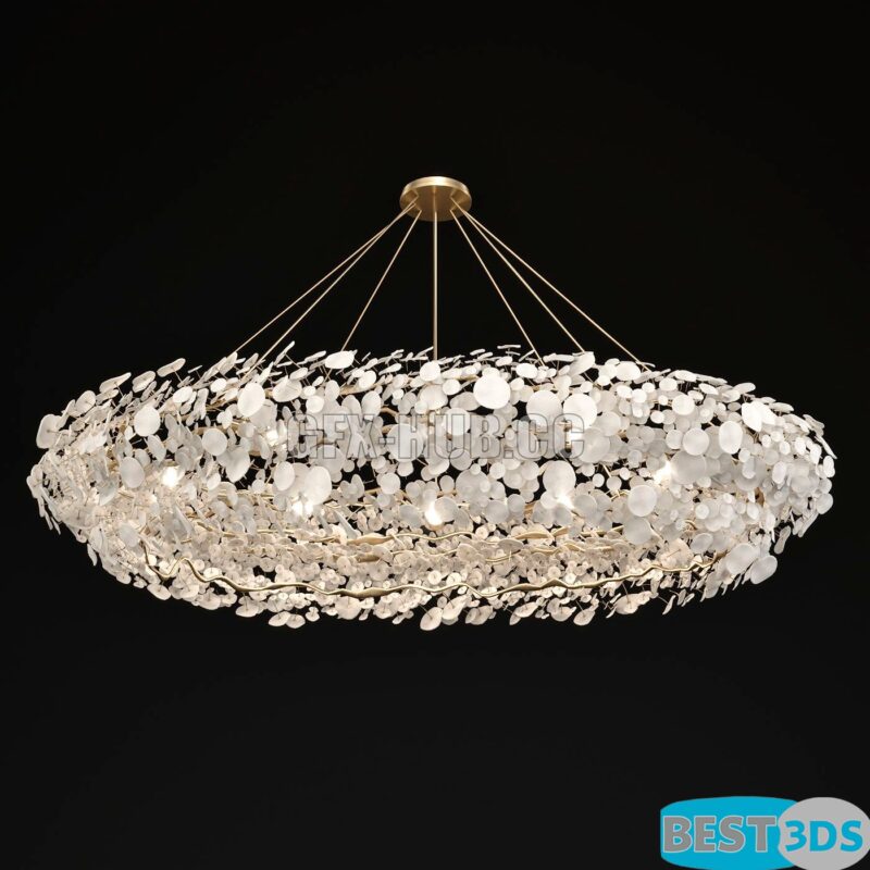 Chandelier en céramique sur mesure