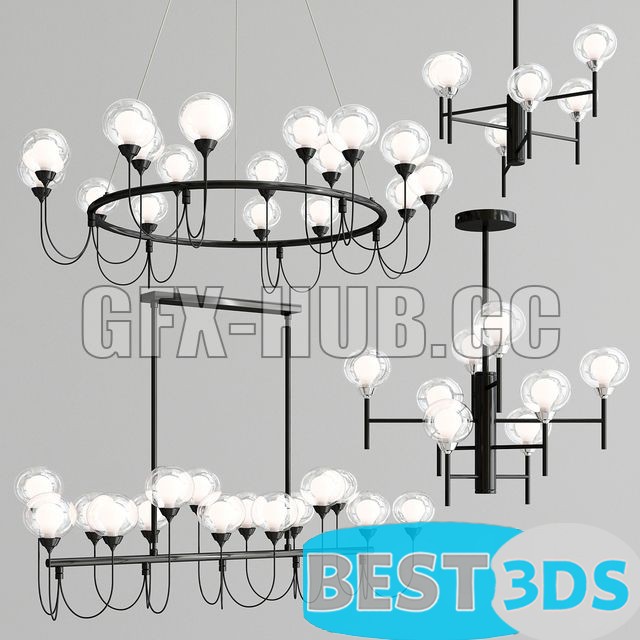 Chandelier Bremen classique