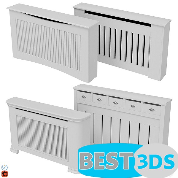 Modèle 3D de Decorative Radiator