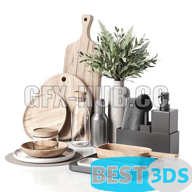 Ensemble d’accessoires de cuisine – Modèle 045