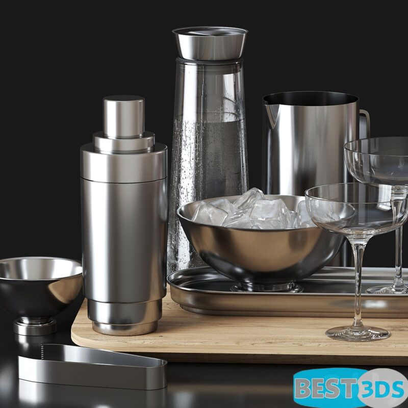 Ensemble d’accessoires de cuisine – Modèle utensils)