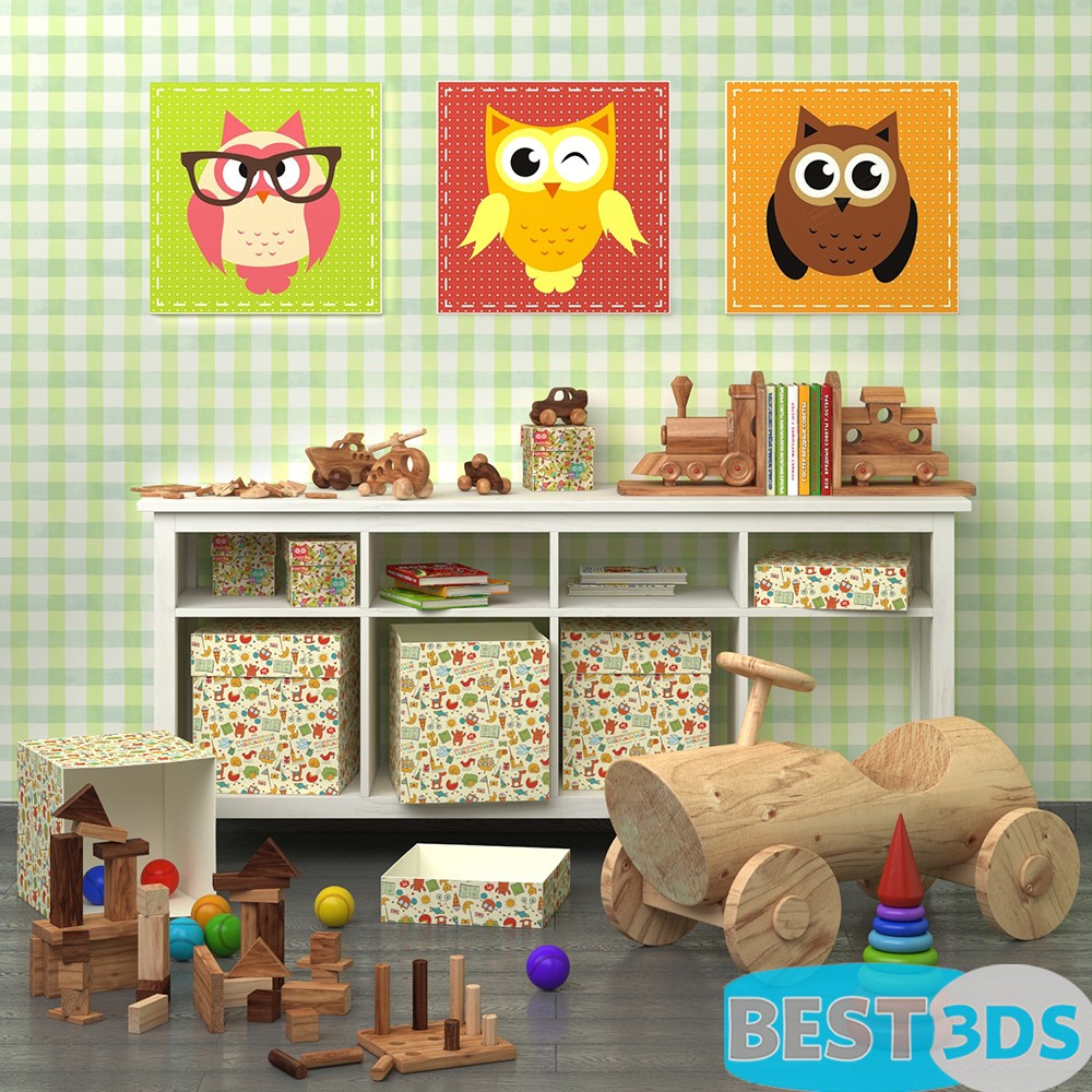 Pack model 3D- Equipement D'enfant – Image 89