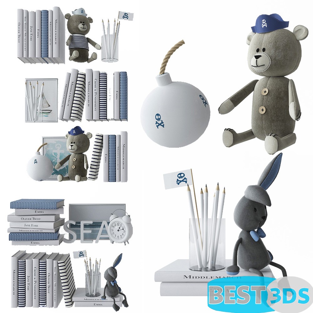 Pack model 3D- Equipement D'enfant – Image 91