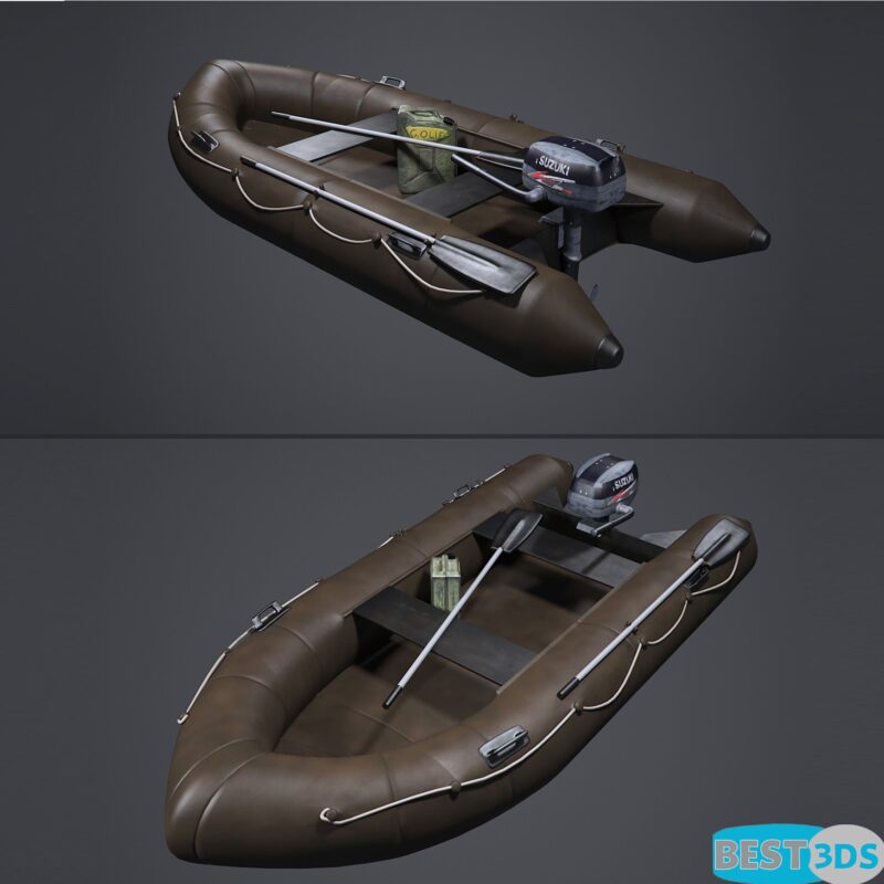 Dinghy 3D Model