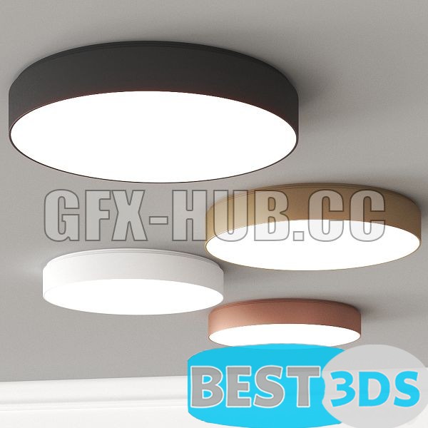 Plafonnier circulaire Discus Up
