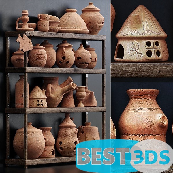 Vaisselle – Dishes Clay N20