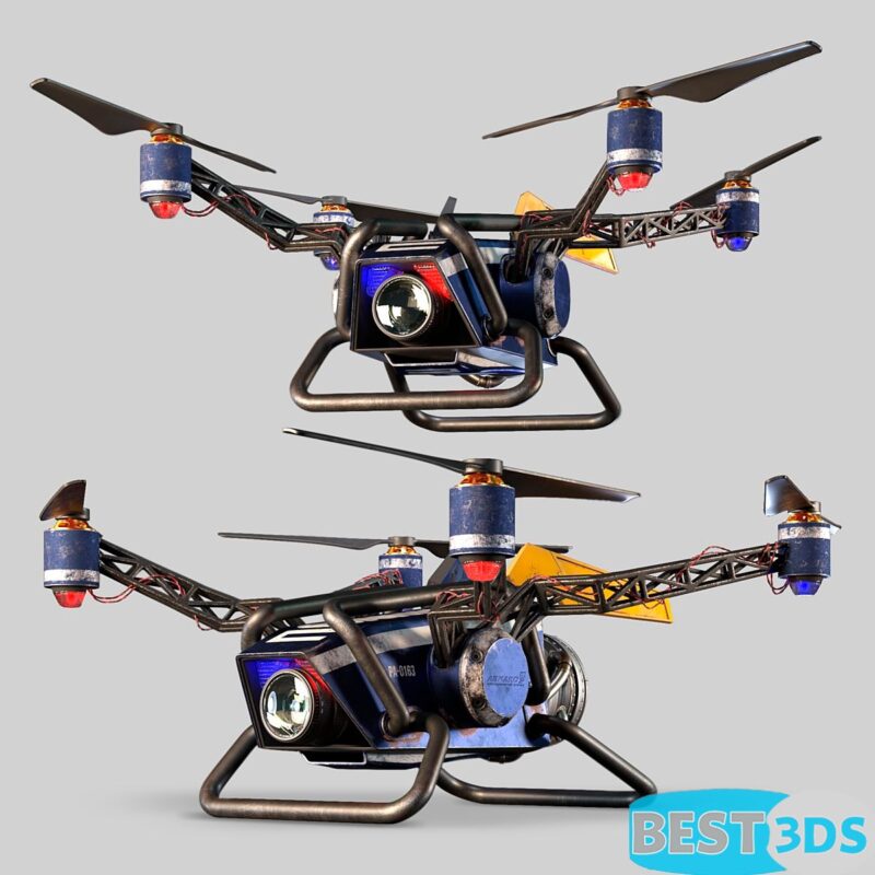 Drone scout 3D Model