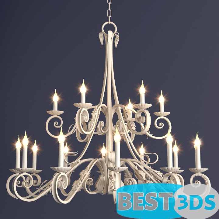 Chandelier Bismark classique