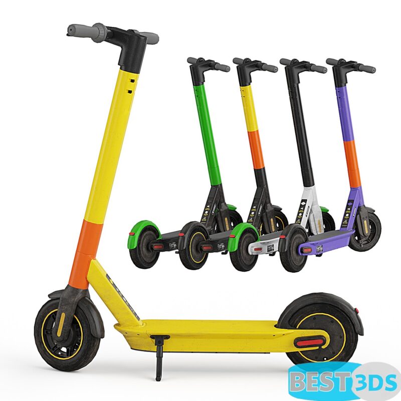 Electric scooter Ninebot MAX G30 3D Model