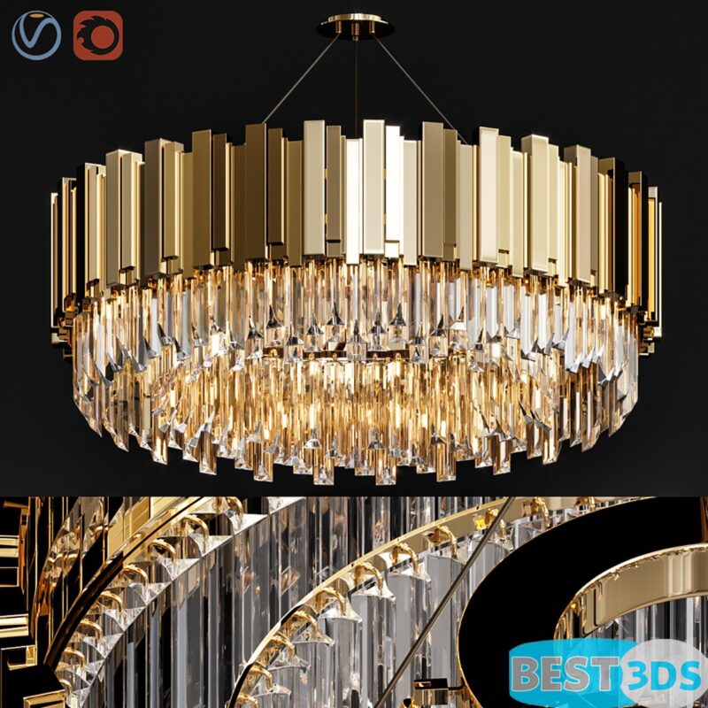 Chandelier Empire luxueux