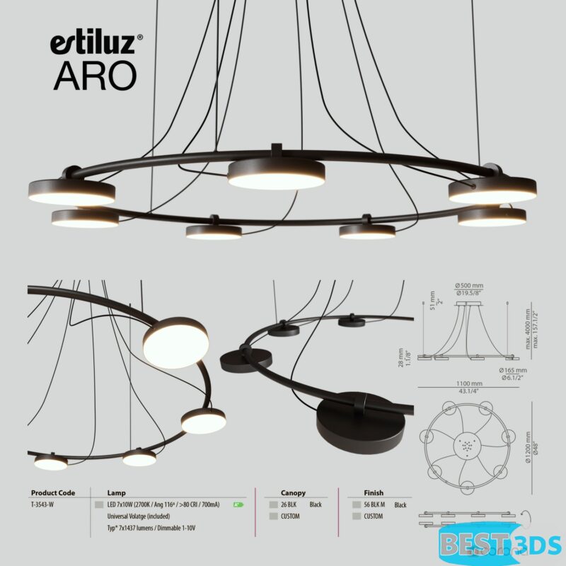 Suspension design Estiluz Aro