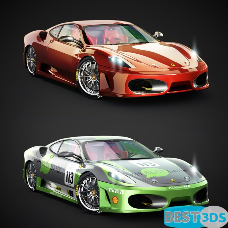 Ferrari F-450 3D Model