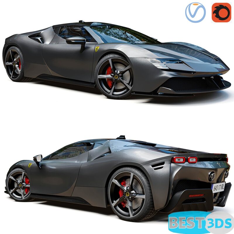 Ferrari SF90 3D Model