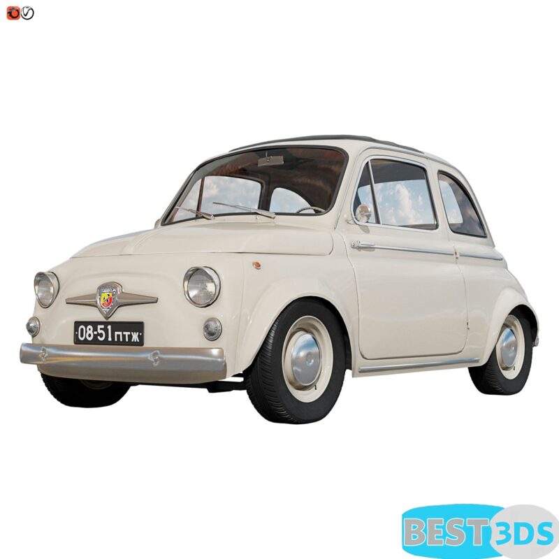 Fiat abarth 500 3D Model