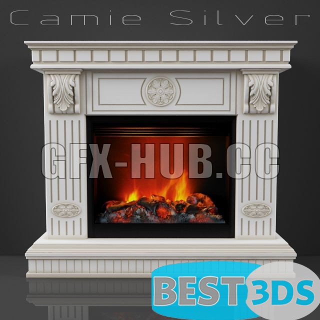 Cheminée Camie Silver
