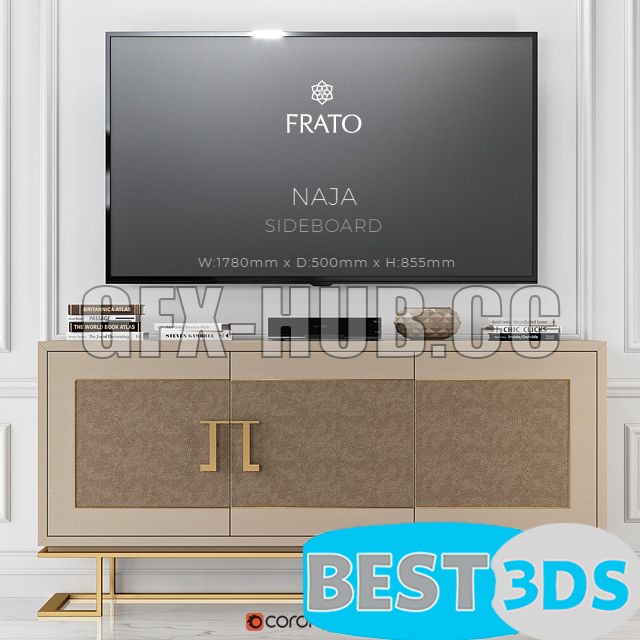 Modèle 3D de Frato Naja