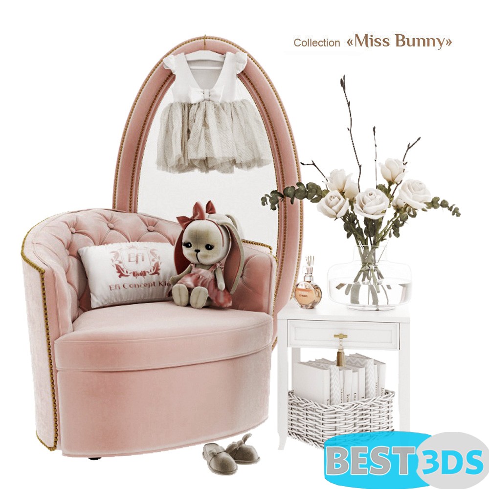 Pack model 3D- Chambre D'enfant – Image 44